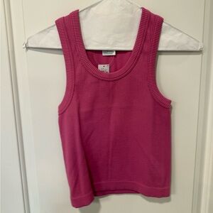 Old Navy Fuchsia Ribbed Tank Top